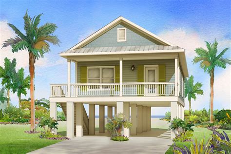 stilt house plans